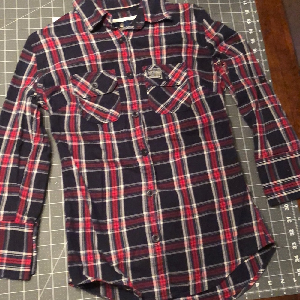 A superdry brand work and recreation shirt